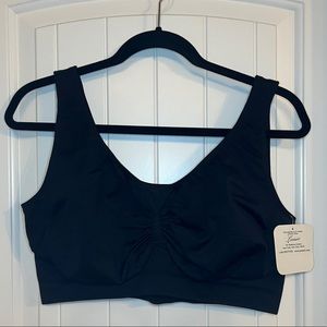 LUNAIRE Black Wireless Bra: Brand New